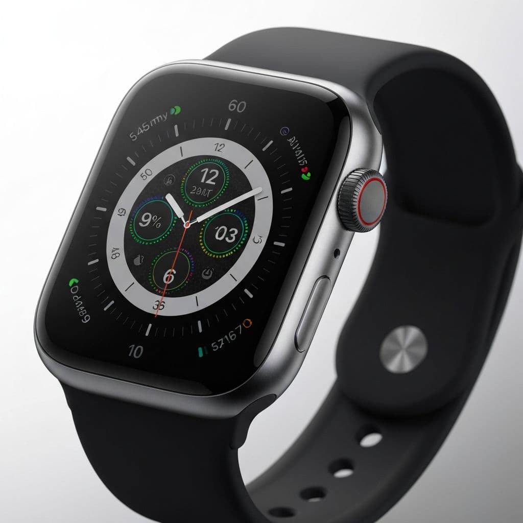 Apple Watch Series 9 GPS - 45mm Midnight Aluminum - electronics