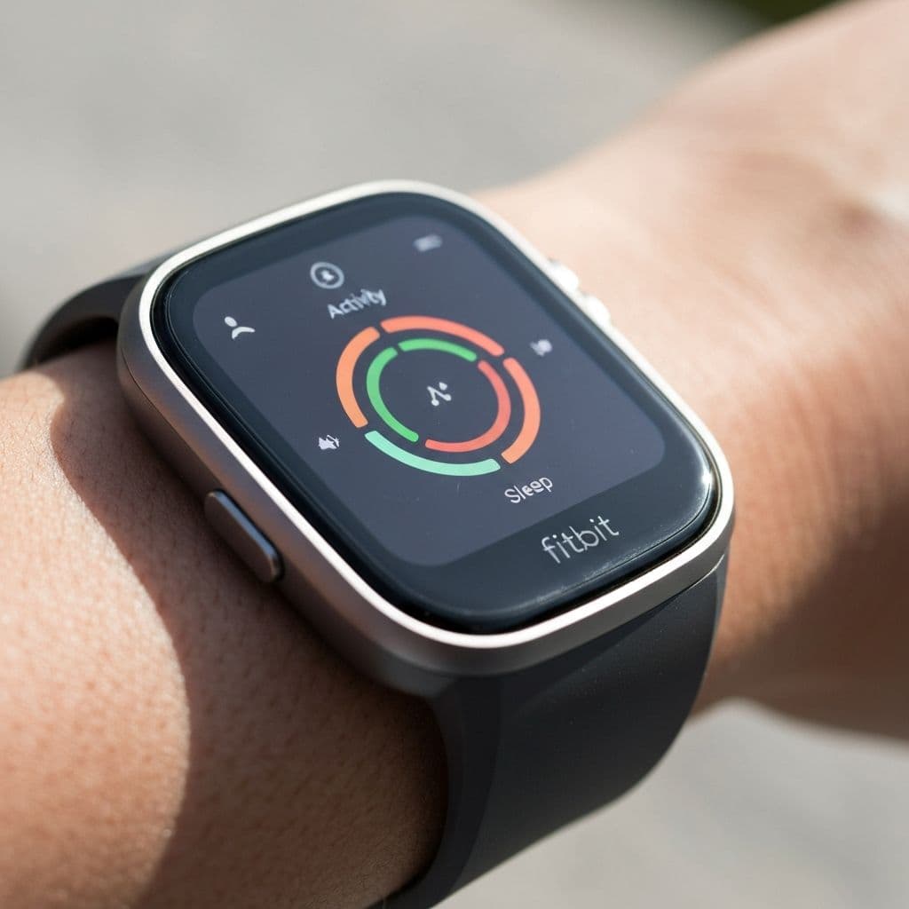 Fitbit Sense 2 - Graphite Woven + Soft Gold Aluminum - electronics