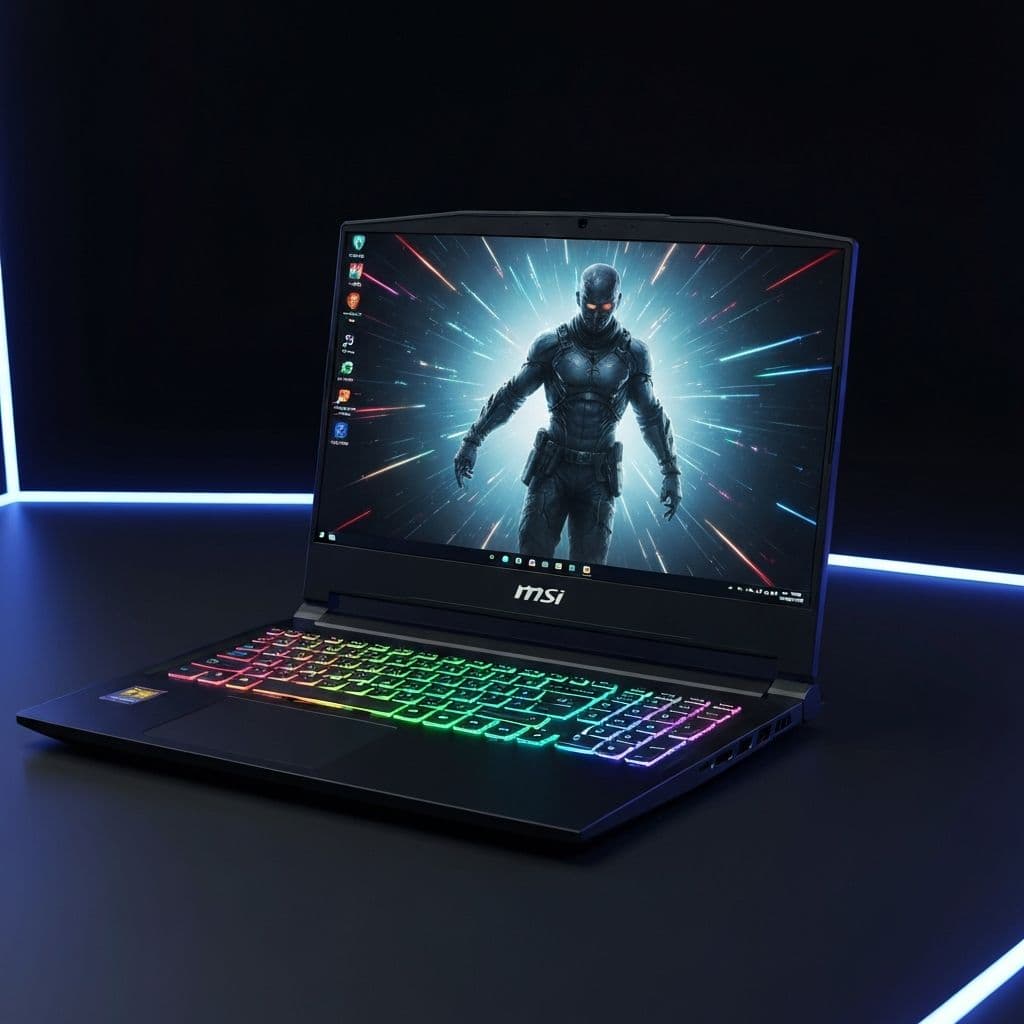 MSI Katana 15 Gaming Laptop - Intel i7, RTX 4060, 16GB RAM, 1TB SSD - electronics