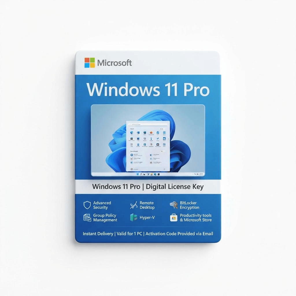 Microsoft Windows 11 Pro - Lifetime License - software - operating-systems - High quality product image available at Computing Year UK