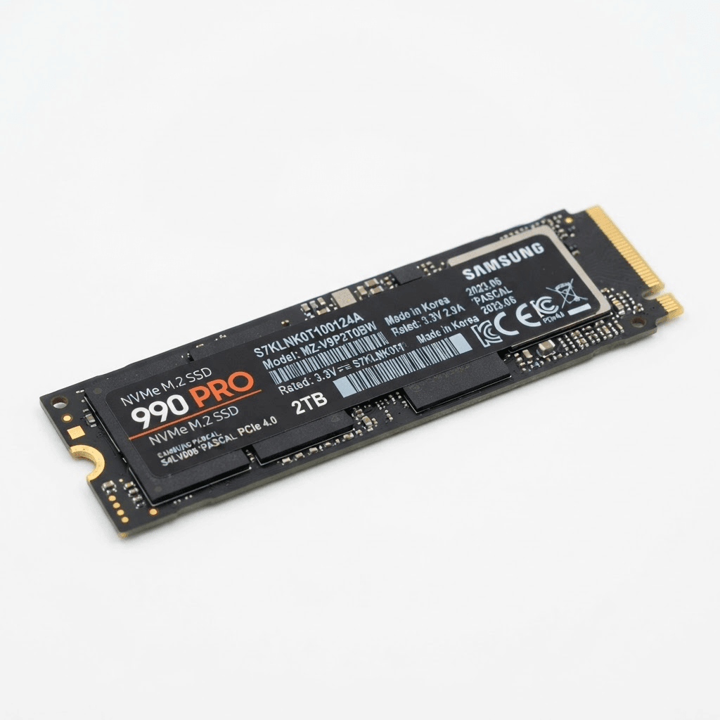 Samsung 990 PRO 2TB NVMe PCIe 4.0 M.2 SSD - hardware - storage - High quality product image available at Computing Year UK