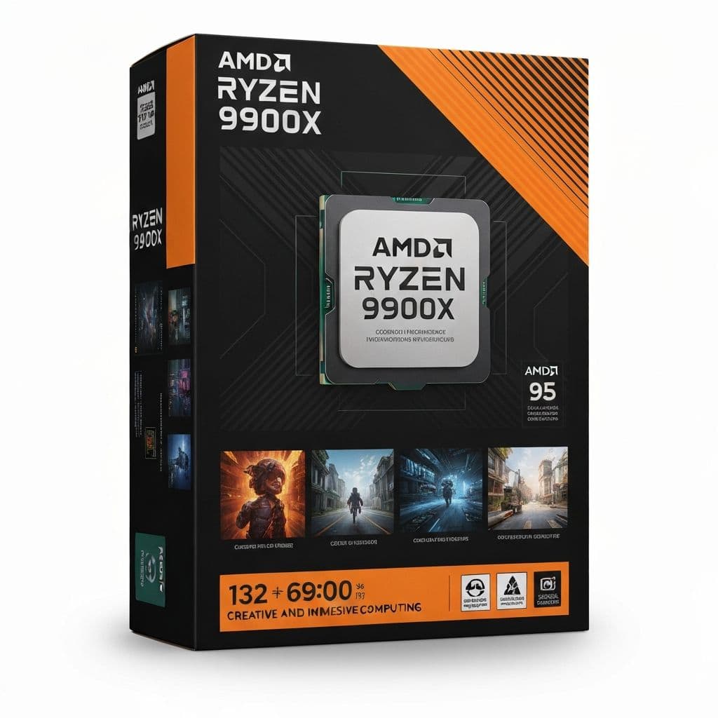 AMD Ryzen 9 9900X Processor (12-Core, 24-Thread) - hardware